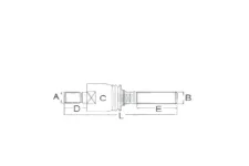 Tie rod end RE271440 suitable fo...